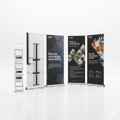 Banner Stands, Retractable/Roll Up Banners 3