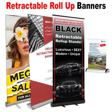 Banner Stands, Retractable/Roll Up Banners 1